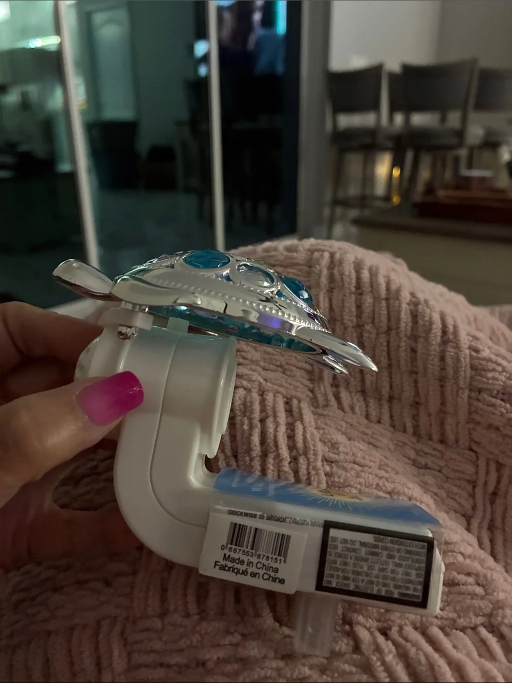 Bath & Body Works shiny silver